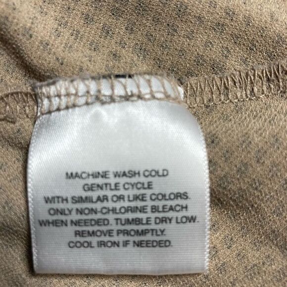 JACLYN SMITH, Black&Tan women’s top, Sz L‎ - Picture 9 of 13